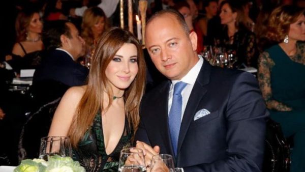 نانسي عجرم وزوجها فادي الهاشم
