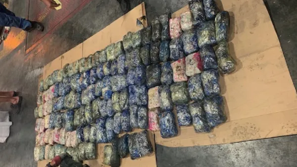 The drugs were concealed inside vehicle spare parts, and although they were hidden very skilfully but the inspectors’ alertness, vigilance and experience helped them uncover the illegal shipment.