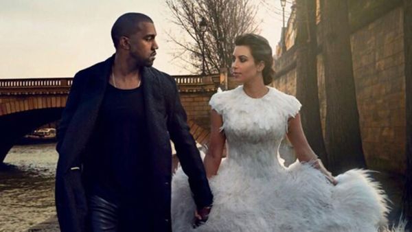 كانييه ويست وكيم كارداشيان