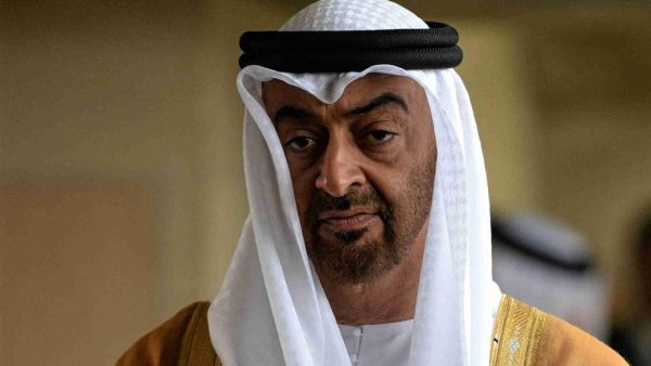 Crown Prince of Abu Dhabi General Sheikh Mohammed Bin Zayed in January 2017 (AFP)