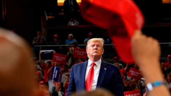 The Democratic nominee will likely face Donald Trump in the 2020 campaign. Photo: AFP