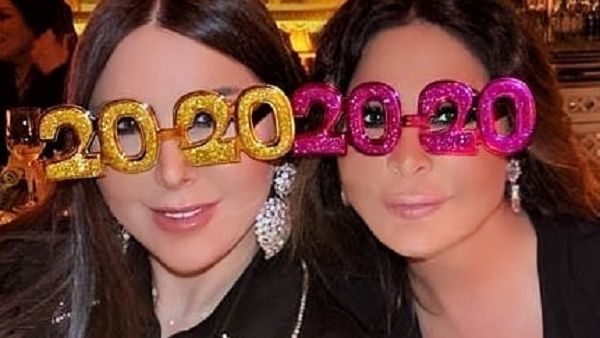 إليسا تحتفل برأس السنة في لندن و برفقة شقيقتها إليسا تحتفل برأس السنة في لندن و برفقة شقيقتها