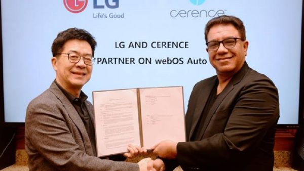 LG to Join Forces With Cerence on AI-Powered Connected Car Platform
