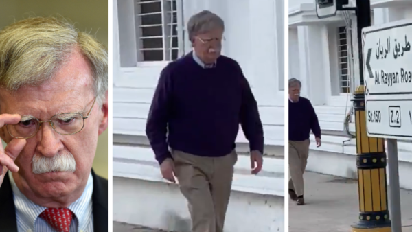 The Internet Has a Serious Question: Is This Man Walking Around Doha in a Video Actually John Bolton?