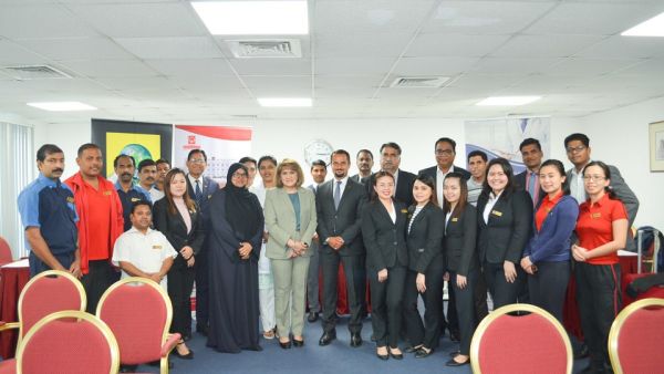 During the event Al Bustan Centre & Residence Promotes Healthy Living Among Employees Through Medical Camp