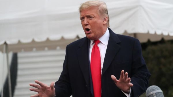 الرئيس الأمريكي دونالد ترامب