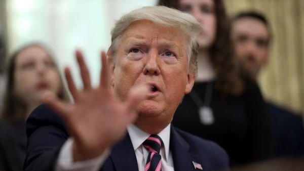 الرئيس الامريكي دونالد ترامب