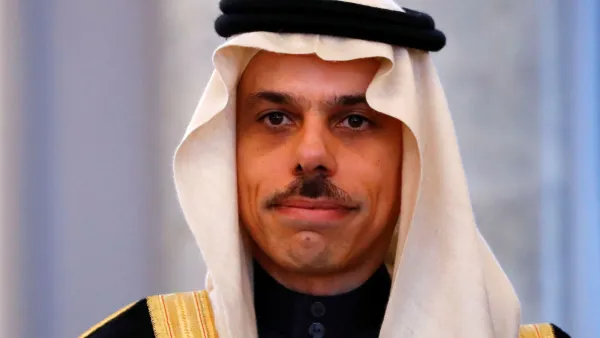  وزير الخارجية السعودي الأمير فيصل بن فرحان آل سعود