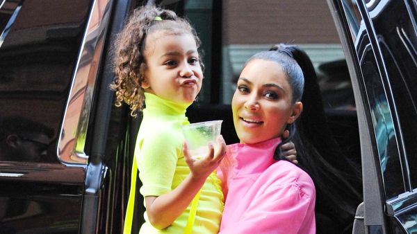 كيم كارداشيان ونورث