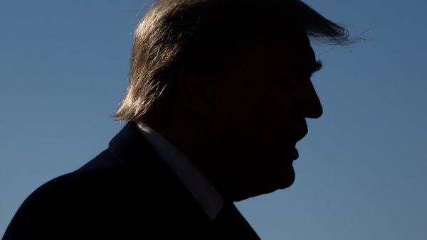US President Donald Trump speaks to the press prior to departing on Marine One from the South Lawn of the White House in Washington, DC, February 23, 2020, leaving on a 2-day trip to India. Trump is heading to India for his first visit there. United by mistrust of China, Trump's visit will see deals in defence and other areas, including potentially the supply of six nuclear reactors, the fruit of a landmark atomic accord in 2008.The visit will be big on optics, with Modi and Trump appearing at a rally at th
