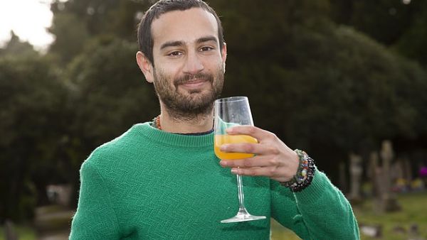 Harry Matadeen, from Farnborough, Hampshire, claims he feels better than ever after he started drinking his own aged urine. (Daily Mail)