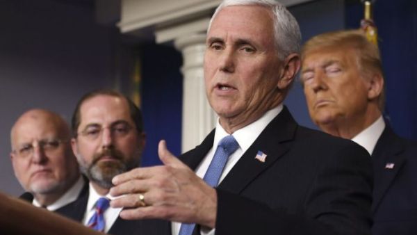 Vice President Mike Pence. (ERIC BARADAT/AFP via Getty)