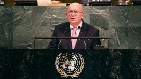 Vassily Nebenzia, the Russian ambassador to the UN (Twitter)