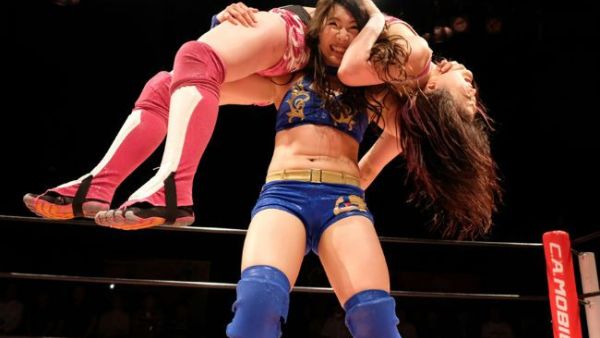 Women wrestlers Japan (Twitter)