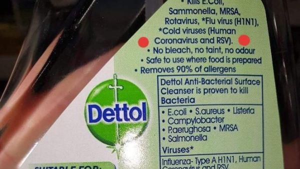 Dettol manufacturing company Reckitt Benckiser said that although it says its products can kill some coronavirus strains. (Twitter)