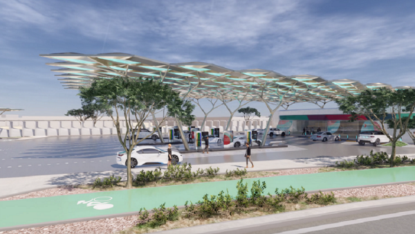 Construction of ENOC’s Service Station of the Future Reaches 40%