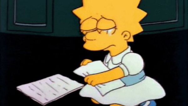 The image Pompeo posted is from "Mr. Lisa Goes to Washington," the second episode of the long-running television show's third season. (Twitter)