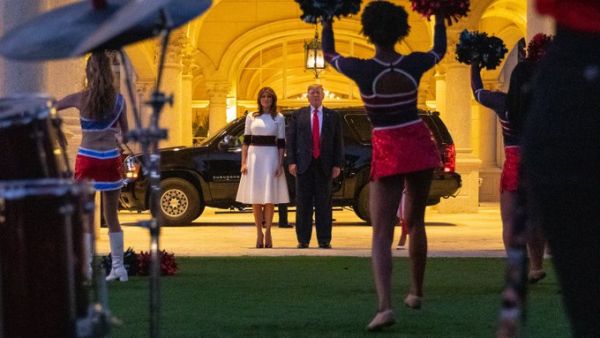 Donald and Melania Trump (Twitter)