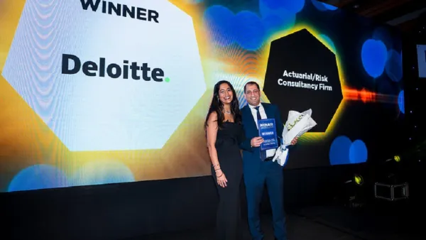 Deloitte Receives Actuarial/Risk Consultancy Firm of the year Award at MENA IR 2020