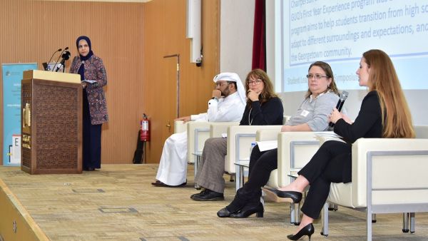 خلال الحدث جامعة جورجتاون وجامعة قطر تطلقان أول ندوة لدعم تعلم الطلاب: التجمع يعزز مهمة التعليم في مؤسسة قطر