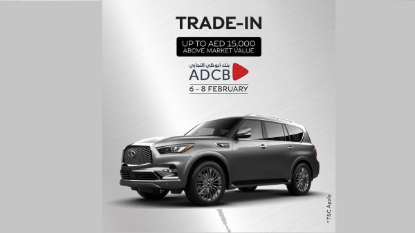 ADCB customers can drive into any INFINITI showroom across Dubai, Sharjah, or the Northern Emirates Arabian Automobiles Infiniti & ADCB Offer Exceptional Deals to ADCB Customers