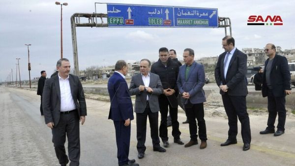  الفريق الحكومي السوري يزور محافظتي إدلب وحلب
