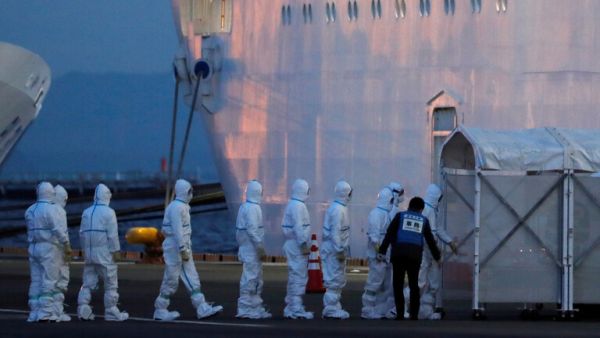 ارتفاع عدد الإصابات بفيروس "كورونا" على متن سفينة "Diamond Princess" (أميرة الماس) 