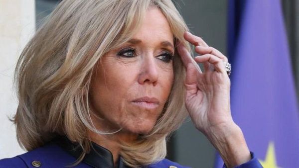 French First Lady Brigitte Macron (Twitter)