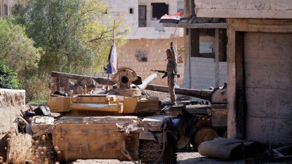  قوات الجيش تلاحق فلول الإرهابيين باتجاه مدينة سراقب