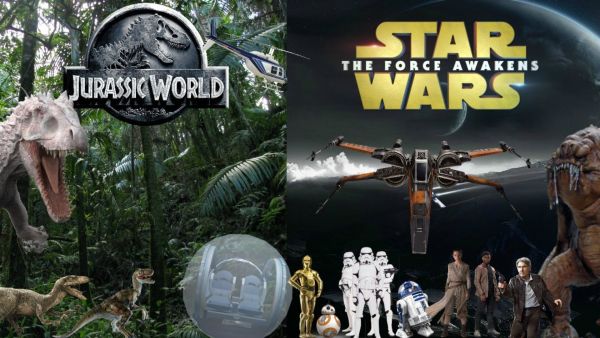 Star Wars and Jurassic World