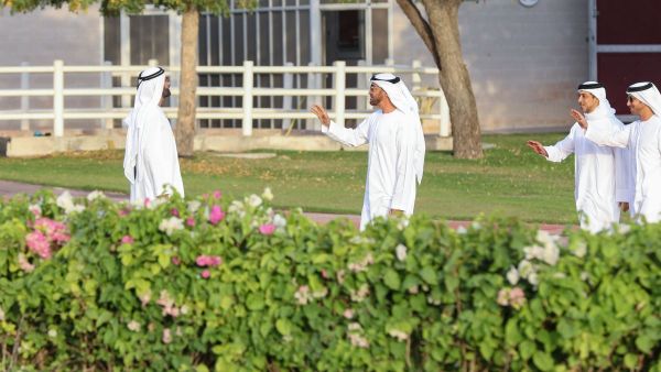 محمد بن راشد ومحمد بن زايد 