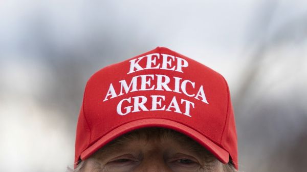 In this file photo taken on March 6, 2020 US President Donald Trump speaks after touring tornado damage in Cookeville, Tennessee. President Donald Trump defended the "perfectly coordinated" US response to the coronavirus epidemic March 8, 2020 amid heavy criticism over health cuts and strategic blunders that have failed to stem its rapid spread. The virus has reached 30 US states, killing at least 19 people, while the American capital announced its first case March 7, 2020 and 60 million people in Californi