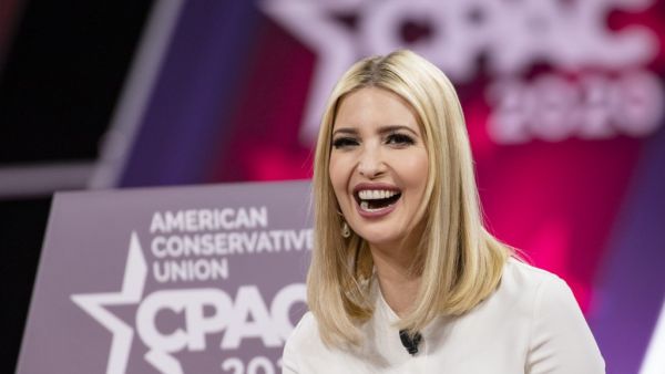 vanka Trump, daughter of and Senior Advisor to U.S. President Donald Trump, speaks at the Conservative Political Action Conference 2020 (CPAC) hosted by the American Conservative Union on February 28, 2020 in National Harbor, MD. Samuel Corum/Getty Images/AFP Samuel Corum / GETTY IMAGES NORTH AMERICA / AFP