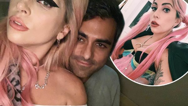 ليدي غاغا وحبيبها 