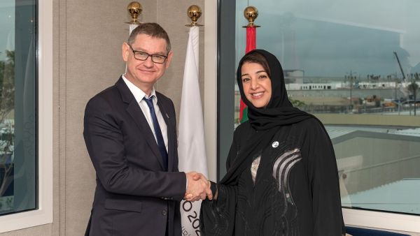 During the event Expo 2020 Dubai and Cartier Announce the Women’s Pavilion a Celebration of Women Change-Makers Around the World