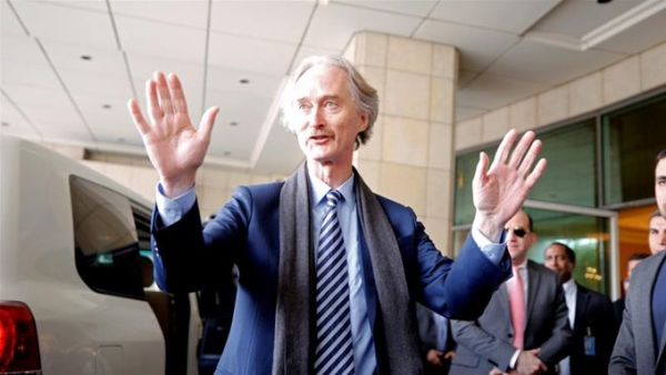 The UN Special Envoy for Syria, Geir Pedersen (Twitter)