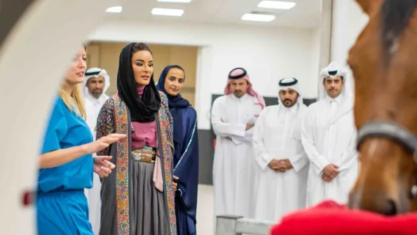 Her Highness Sheikha Moza Bint Nasser Opens Qatar Foundation’s Equine Veterinary Medical Center