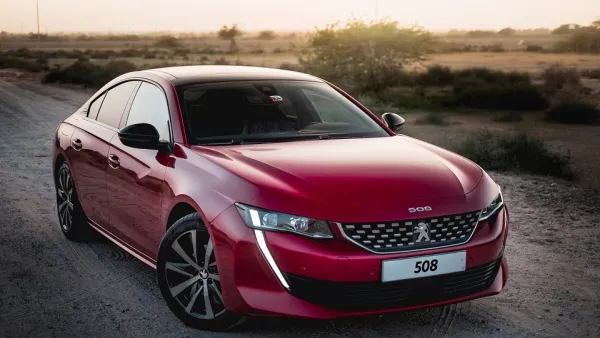 Elegant new 508 fastback sedan model attracts most votes from the public