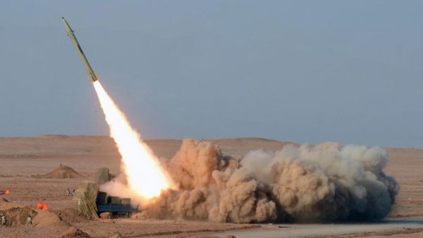 A file photo of an Iranian short-range missile. (AFP/File)