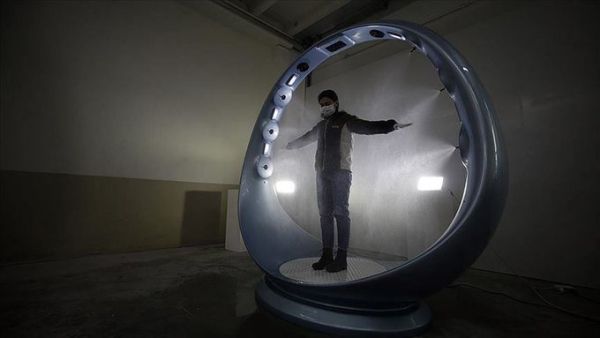 Turkish firm pioneers disinfection against COVIDー19 (Twitter)