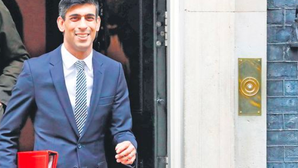 UK's Chancellor of the Exchequer‭ Rishi Sunak (AFP File Photo)