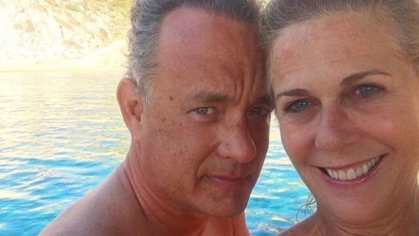 Hanks revealed he and his wife experienced symptoms including the common cold (source: @tomhanksfansite Instagram)