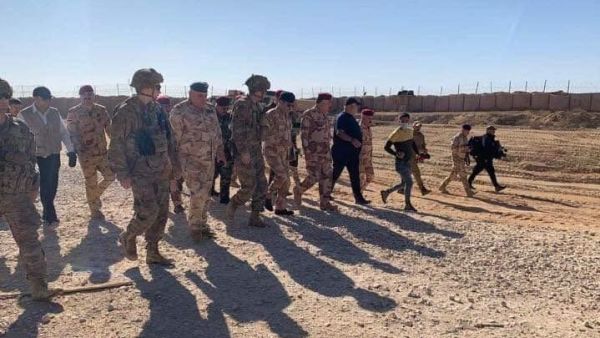  قاعدة القائم في محافظة الأنبار غربي العراق