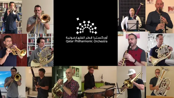 The orchestra also plans to soon release more videos of its musicians’ virtual rehearsals. 