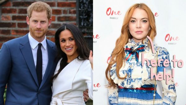 ليندسي لوهان والأمير هاري وميغان