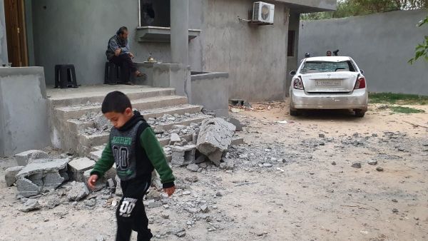 The forces of Libyan military strongman Khalifa Haftar rained rockets on Tripoli today after being ousted by government loyalists from a string of strategic towns west of the capital. AFP/File