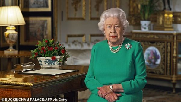 The Queen, 94, is currently on lockdown with Prince Philip, 98, at her Windsor estate, with 22 members of staff who had to say goodbye to their loved ones for the time being. (AFP/File)