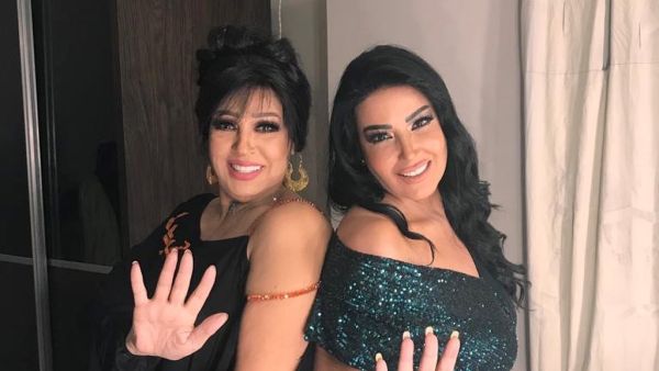 سمية الخشاب ضيفة فيفي عبده