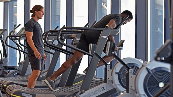 The Bodyweight Squat is a full-body exercise that when performed correctly will strengthen your legs, glutes, core muscles and lower back.