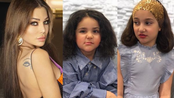 Just Like Nana! Haifa Wehbe's Granddaughters Draw Attention With Their Acting Skills.. Watch 